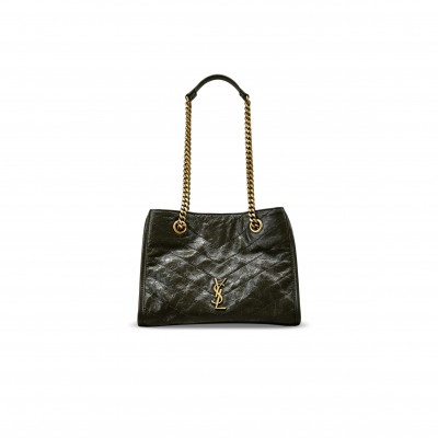 YSL NIKI SMALL SHOPPING IN VINTAGE LEATHER 872680 (25*19*10cm)